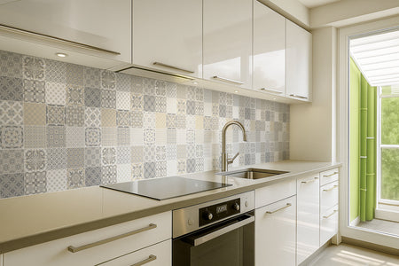 Küchenrückwand Patchwork