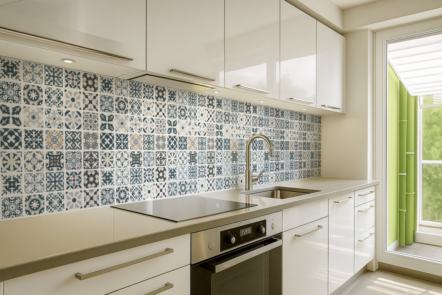 Küchenrückwand Patchwork