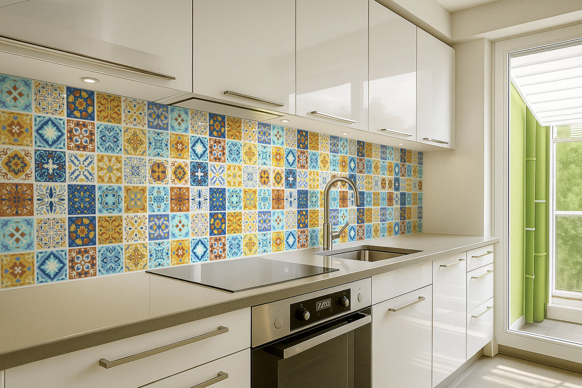 Küchenrückwand Patchwork