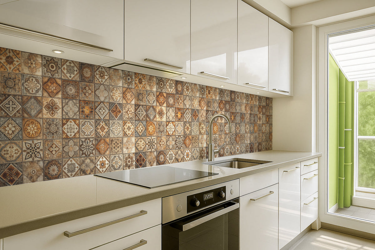 Küchenrückwand Patchwork