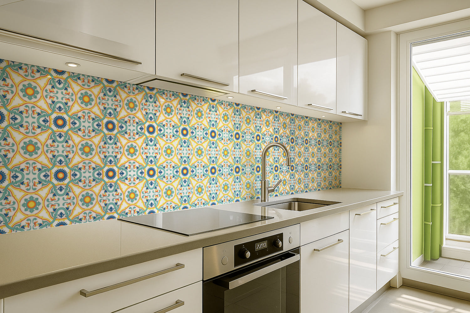 Küchenrückwand Patchwork