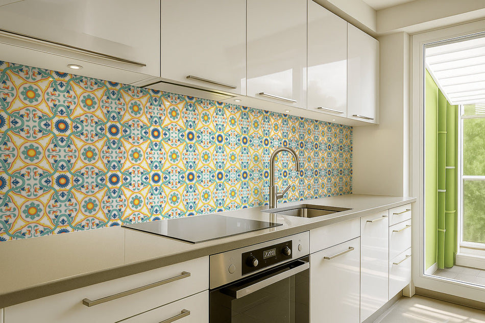 Küchenrückwand Patchwork