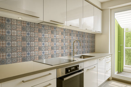 Küchenrückwand Patchwork