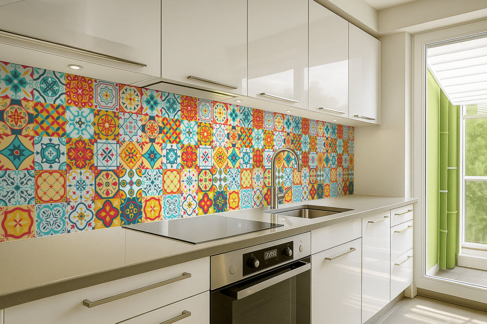 Küchenrückwand Patchwork