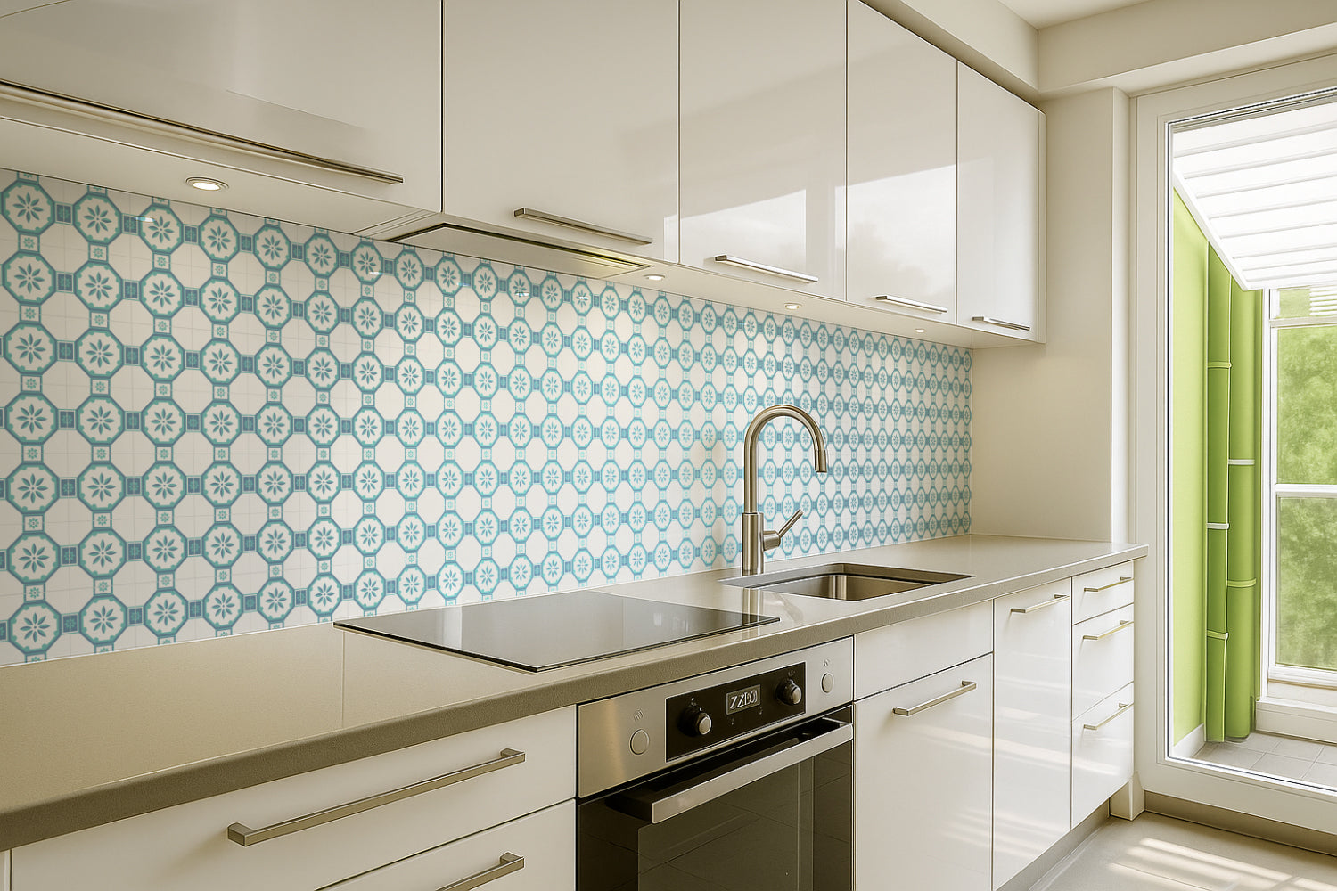 Küchenrückwand Patchwork