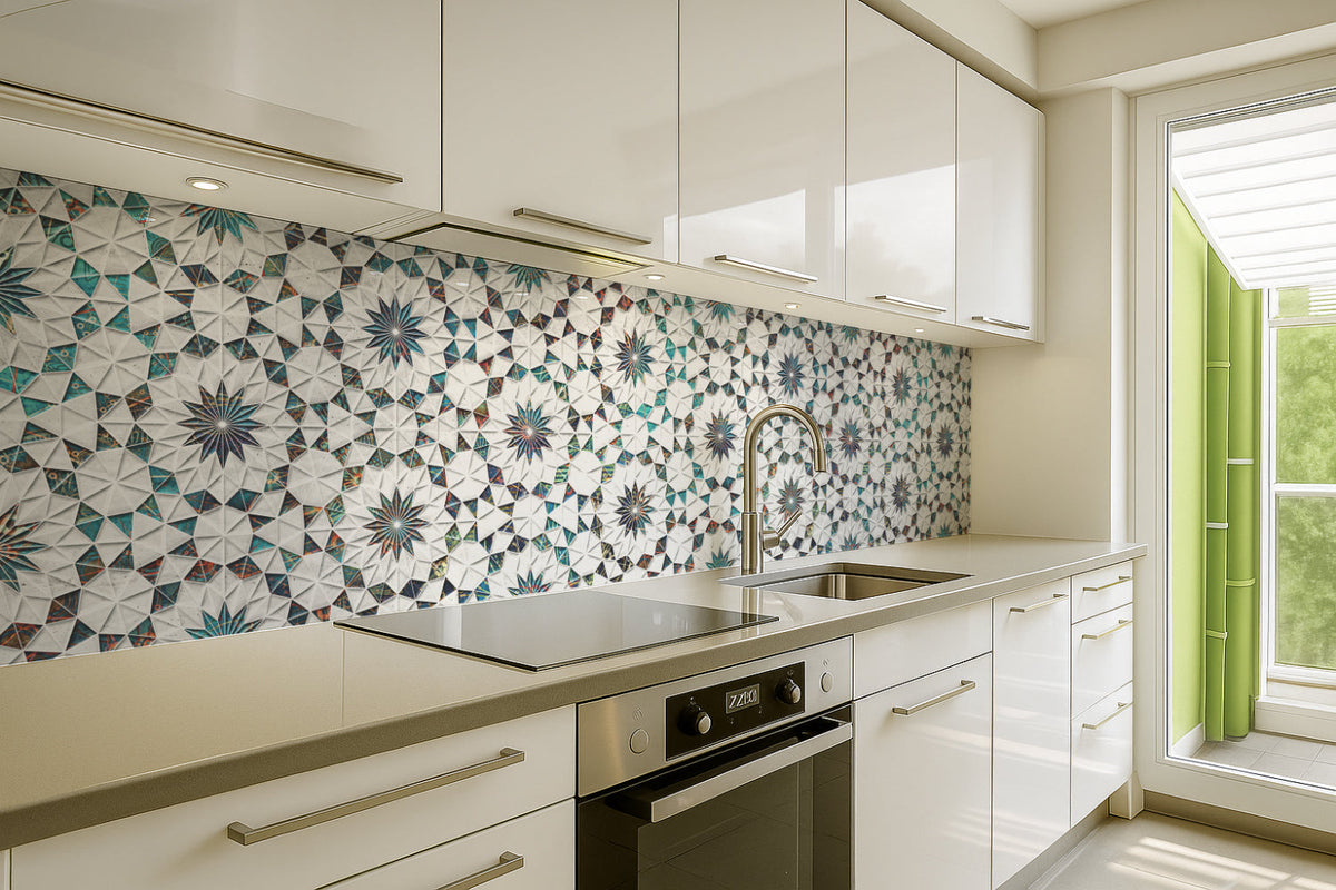 Küchenrückwand Patchwork