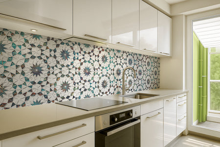 Küchenrückwand Patchwork