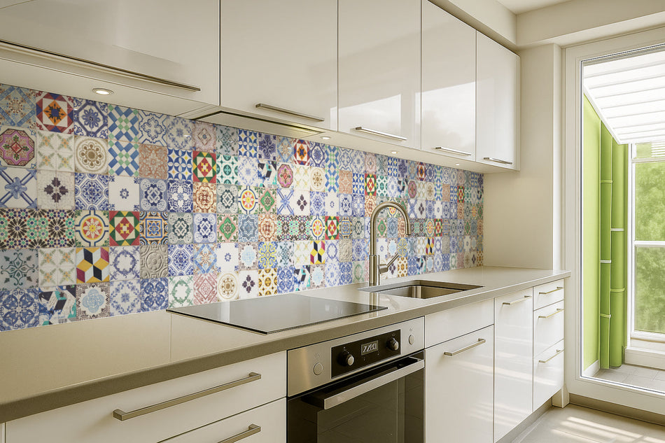 Küchenrückwand Patchwork