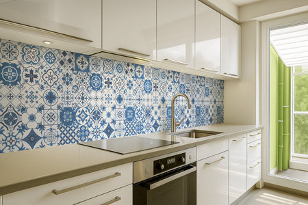 Küchenrückwand Patchwork