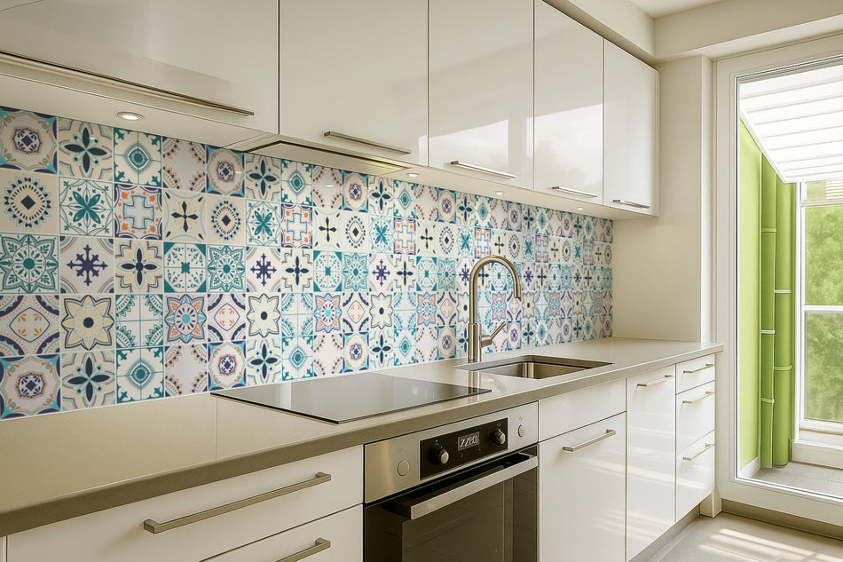 Küchenrückwand Patchwork