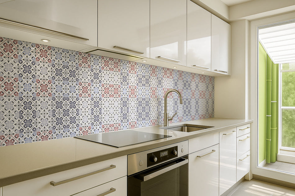 Küchenrückwand Patchwork