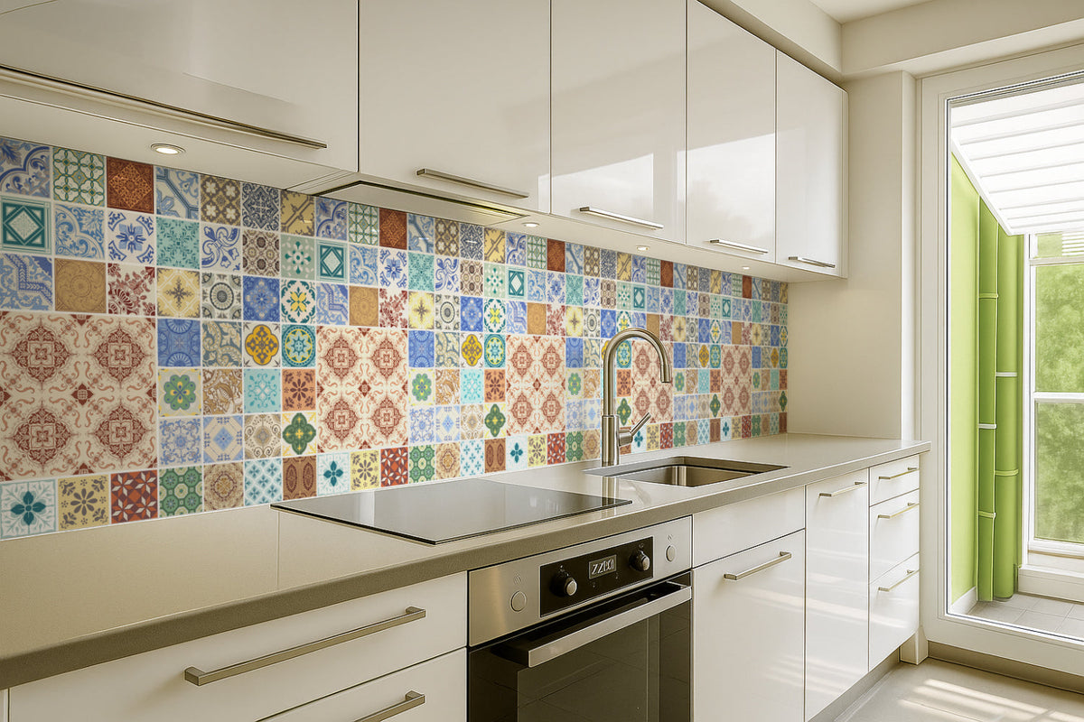 Küchenrückwand Patchwork