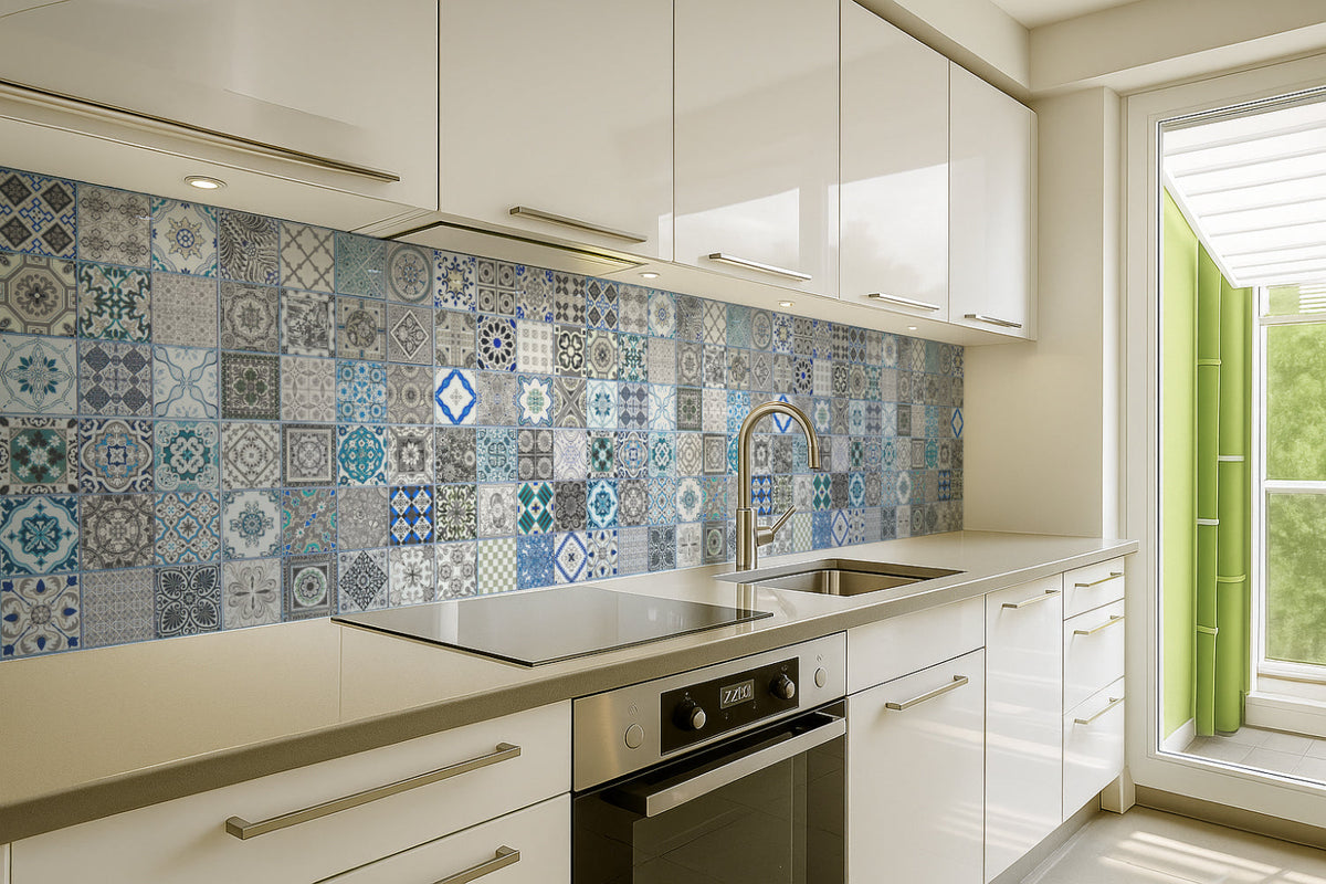 Küchenrückwand Patchwork