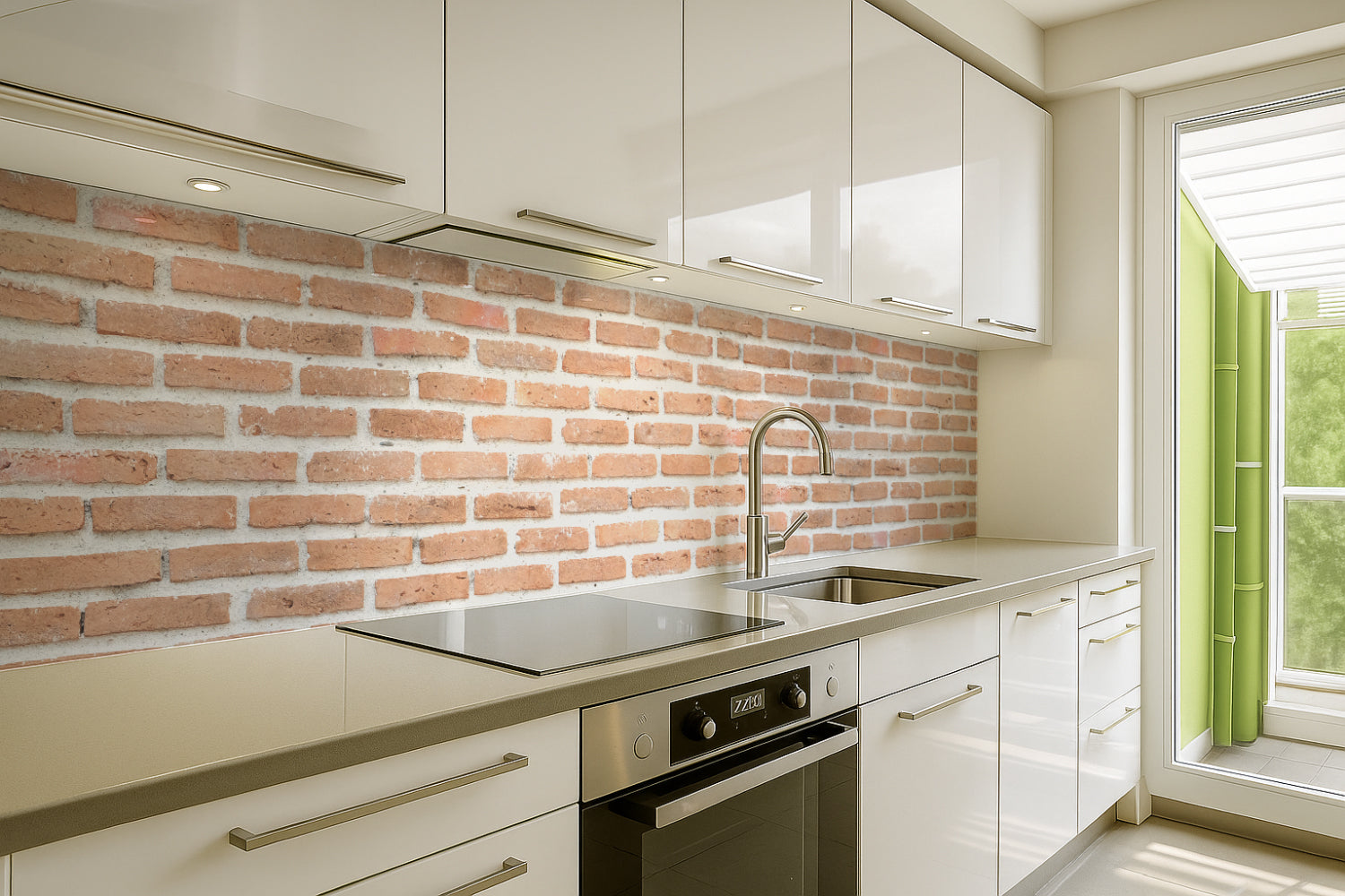 Küchenrückwand Steinoptik