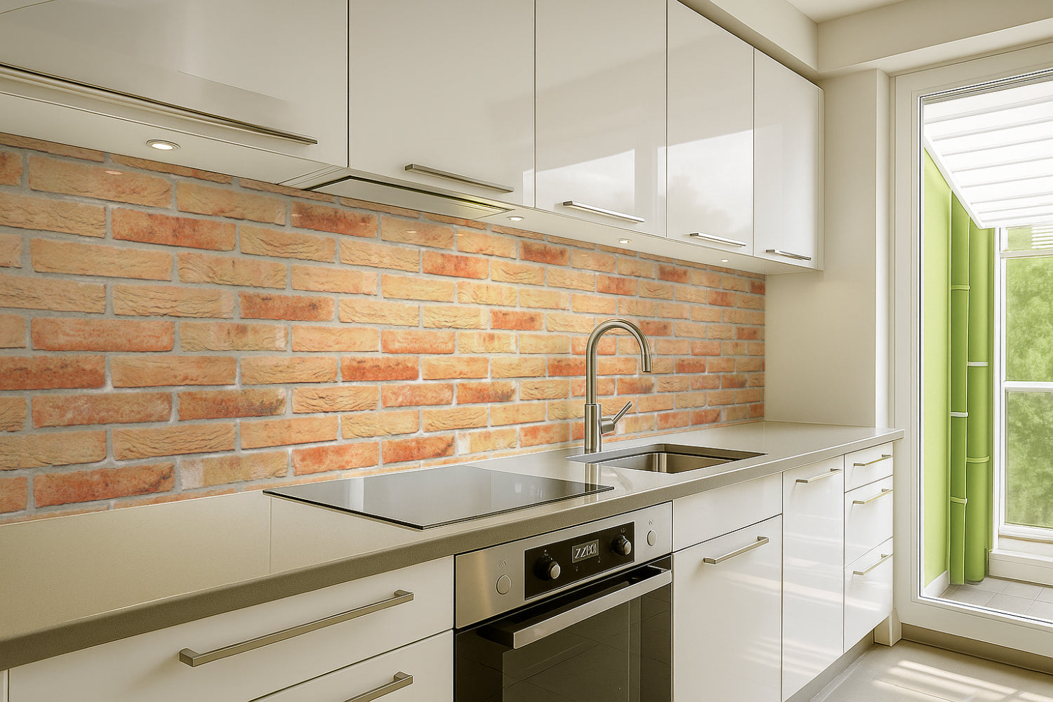 Küchenrückwand Steinoptik