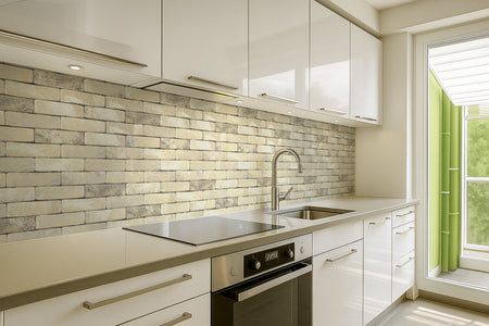 Küchenrückwand Steinoptik