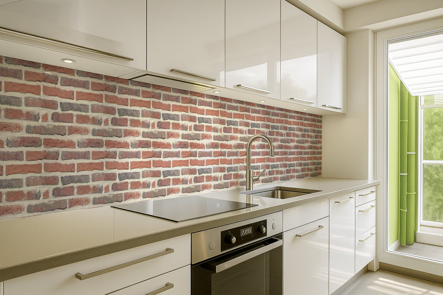 Küchenrückwand Steinoptik