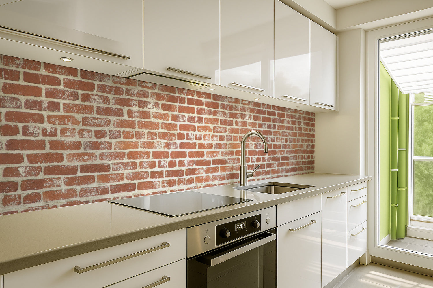 Küchenrückwand Steinoptik