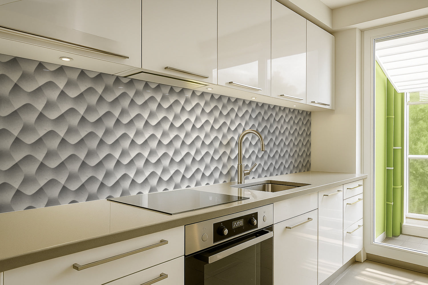 Küchenrückwand Steinoptik