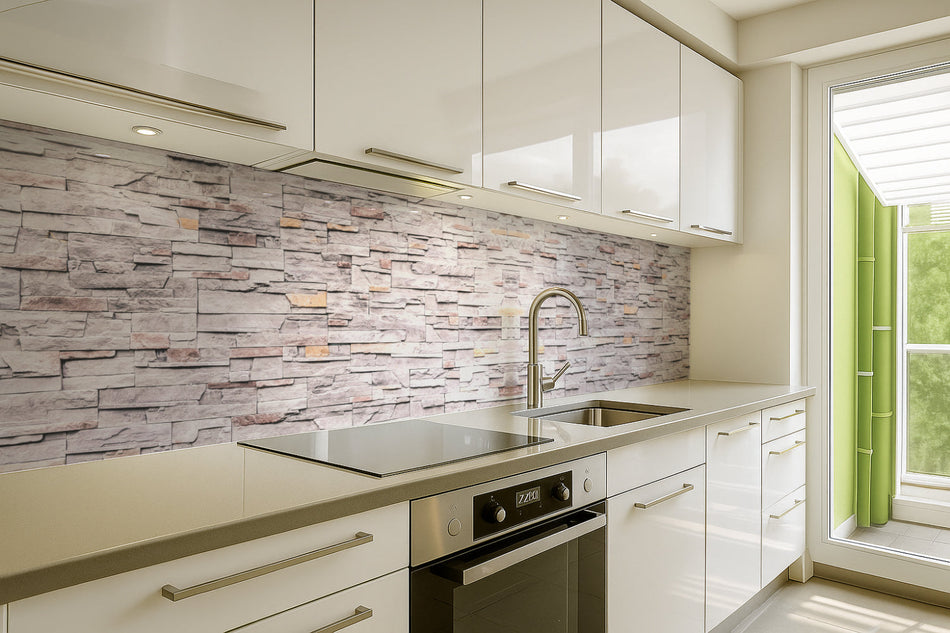 Küchenrückwand Steinoptik