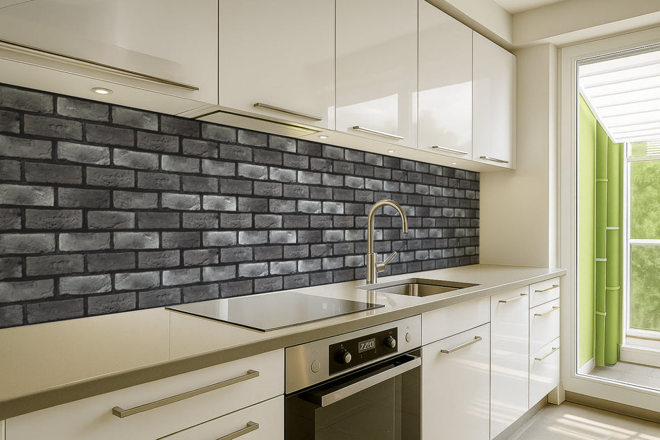 Küchenrückwand Steinoptik