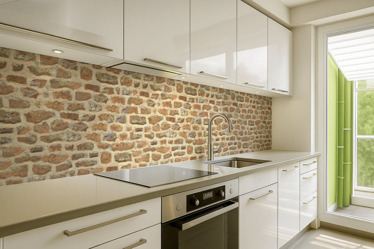 Küchenrückwand Steinoptik