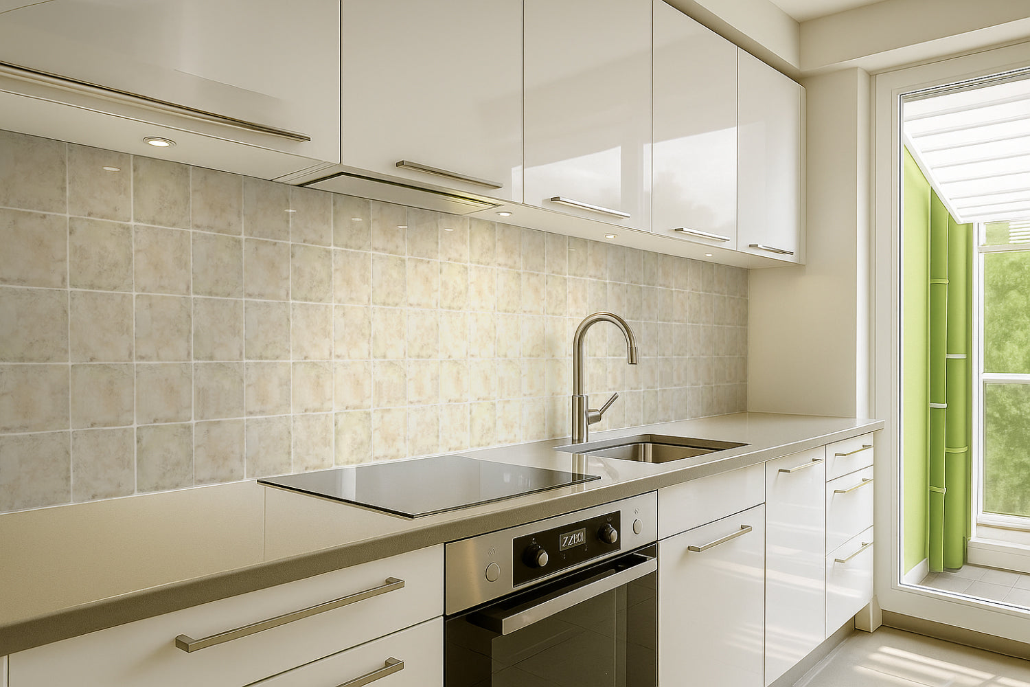 Küchenrückwand Steinoptik