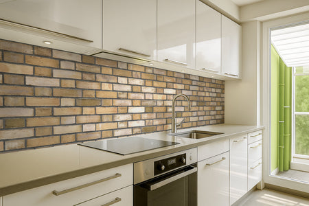 Küchenrückwand Steinoptik