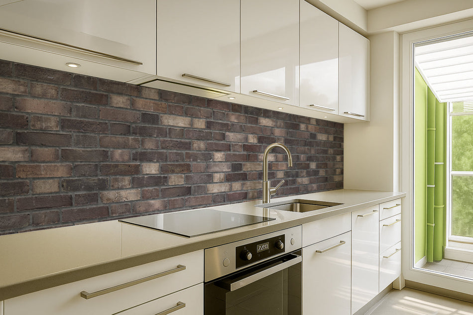 Küchenrückwand Steinoptik