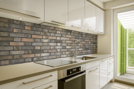 Küchenrückwand Steinoptik