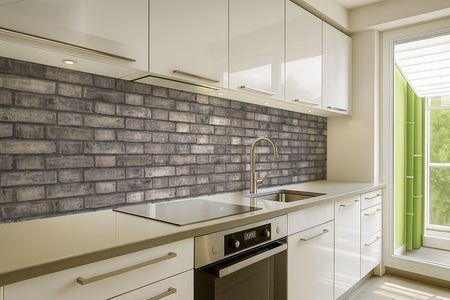 Küchenrückwand Steinoptik