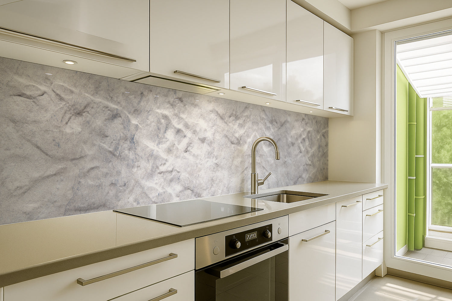 Küchenrückwand Steinoptik