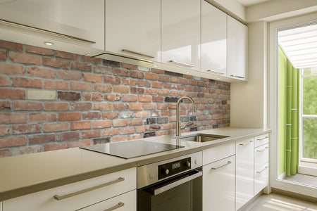 Küchenrückwand Steinoptik