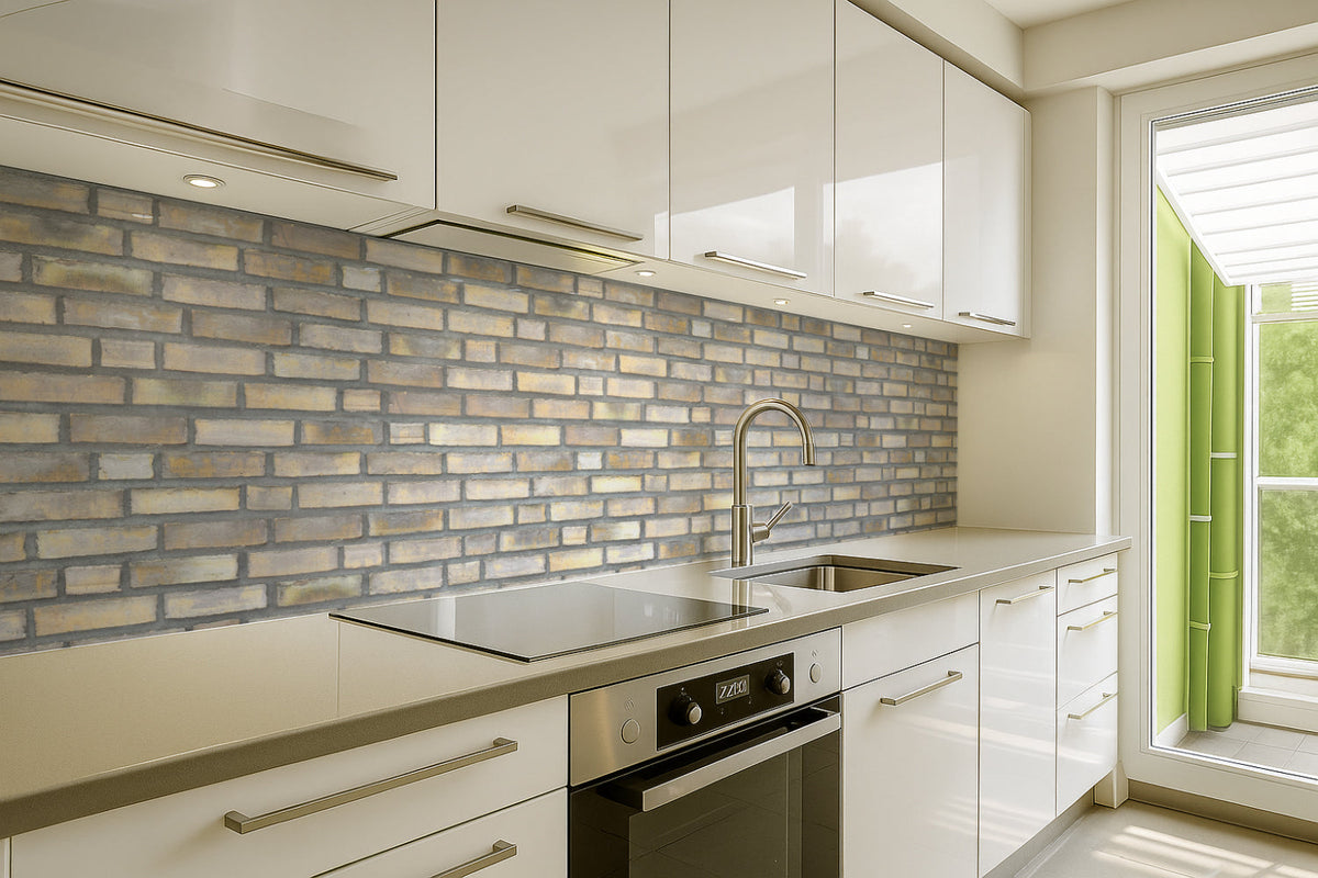 Küchenrückwand Steinoptik