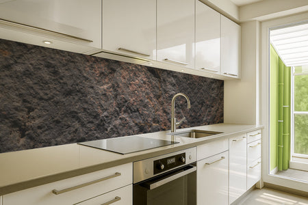 Küchenrückwand Steinoptik