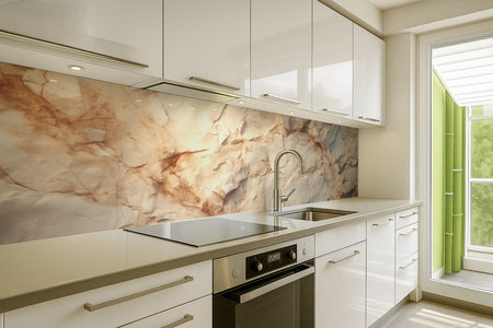 Küchenrückwand Steinoptik