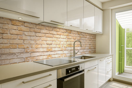 Küchenrückwand Steinoptik