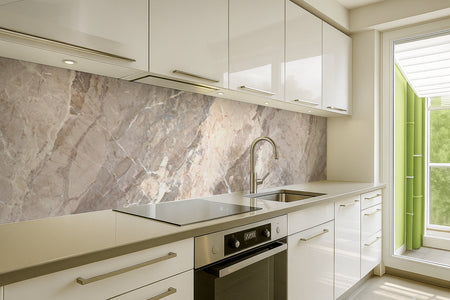 Küchenrückwand Steinoptik