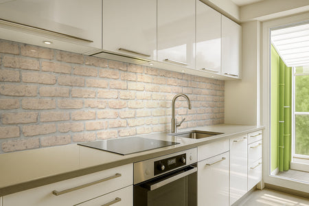 Küchenrückwand Steinoptik