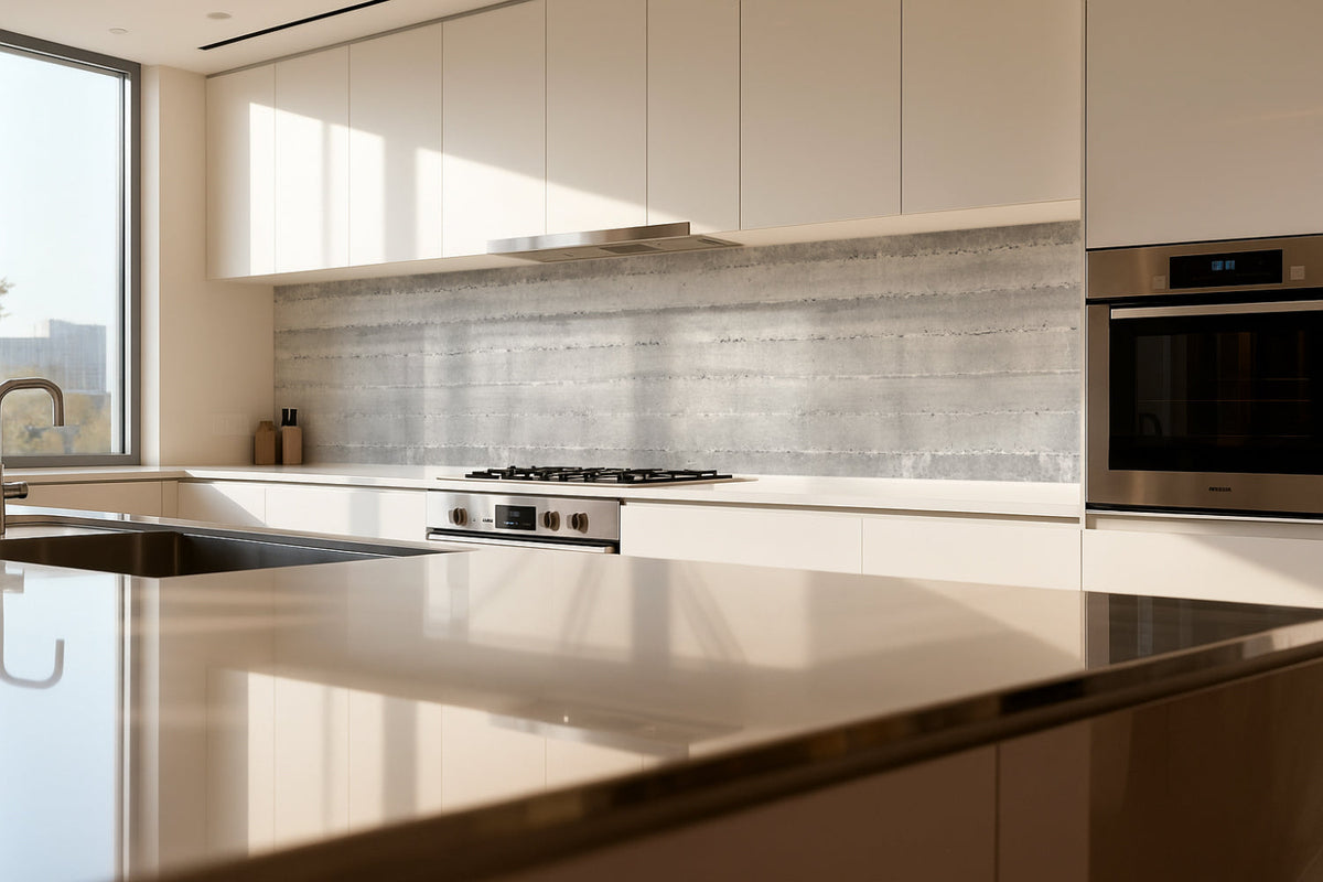 Küchenrückwand Betonoptik