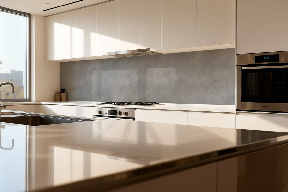 Küchenrückwand Betonoptik