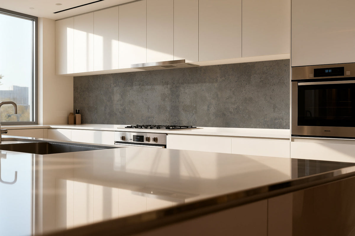 Küchenrückwand Betonoptik