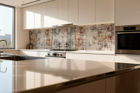 Küchenrückwand Betonoptik