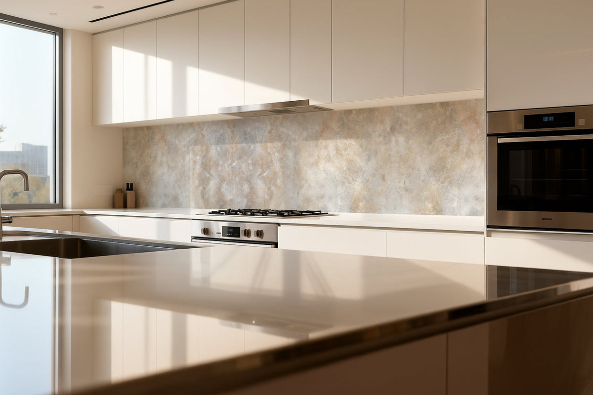 Küchenrückwand Betonoptik