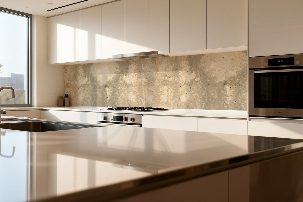 Küchenrückwand Betonoptik