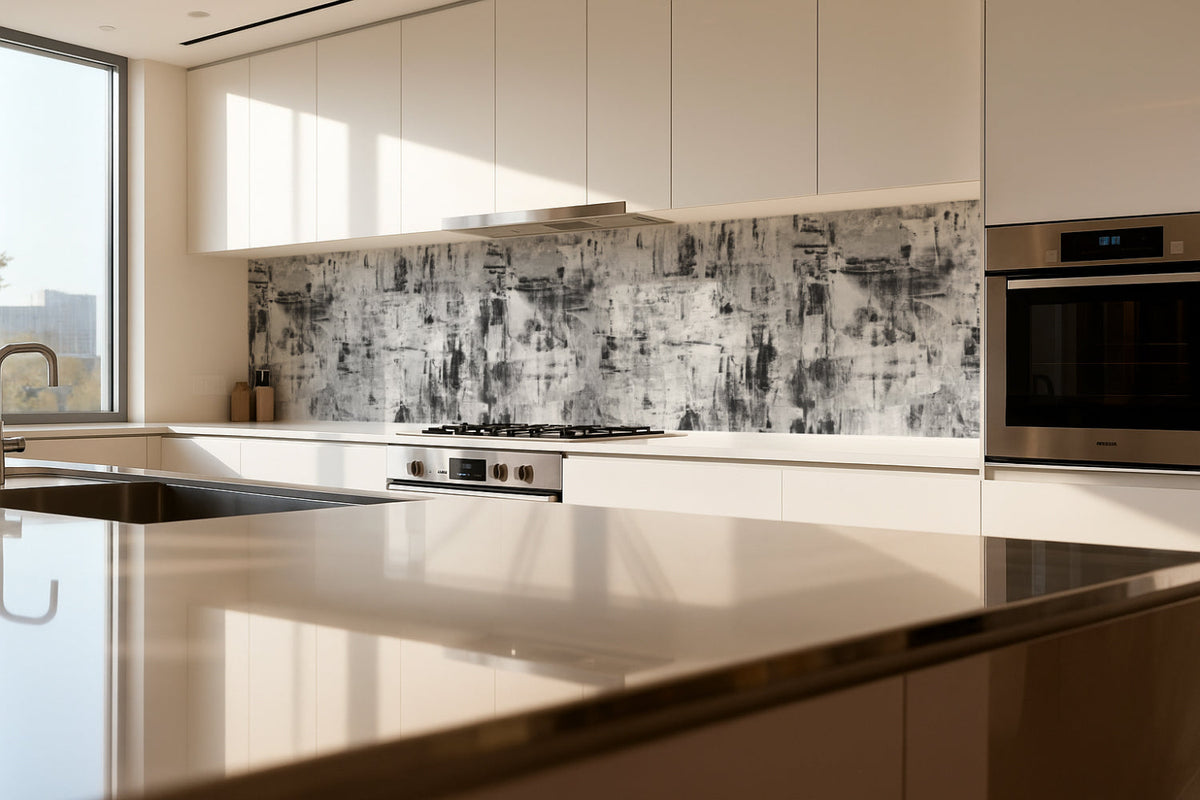 Küchenrückwand Betonoptik