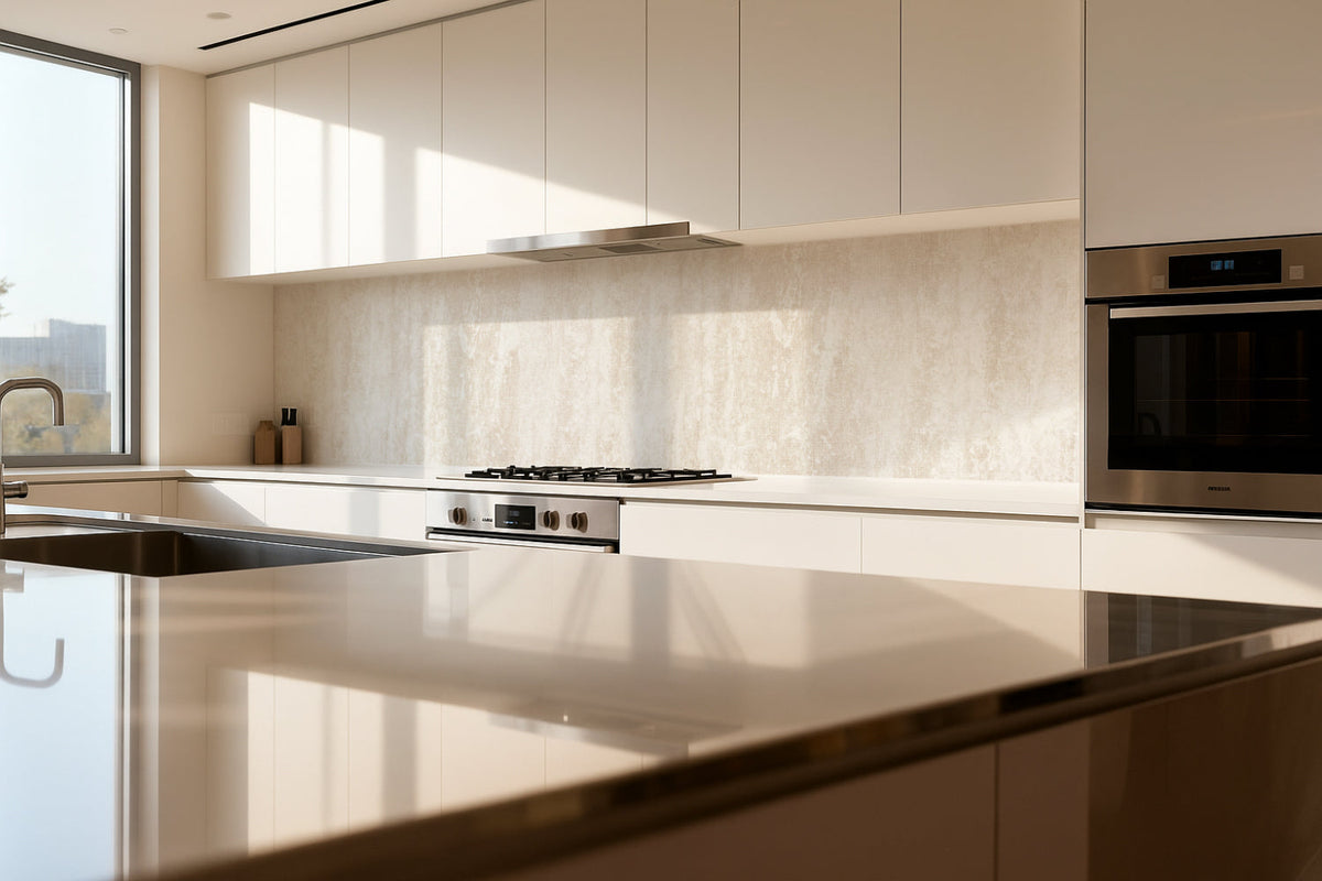 Küchenrückwand Betonoptik