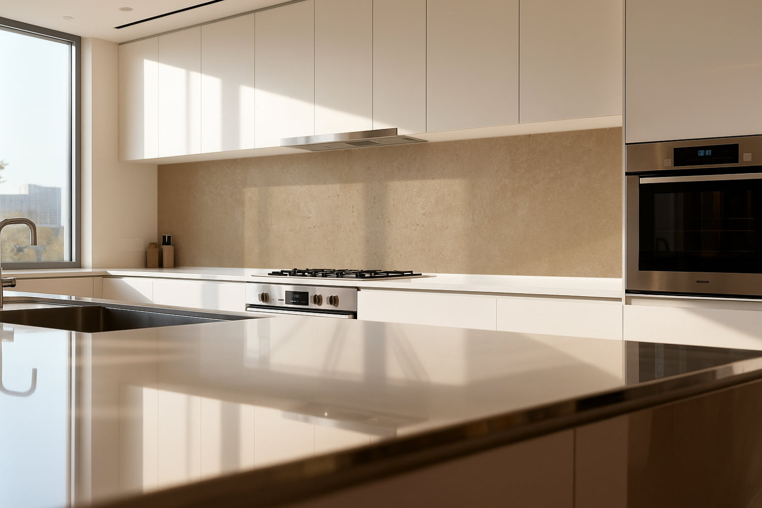 Küchenrückwand Betonoptik