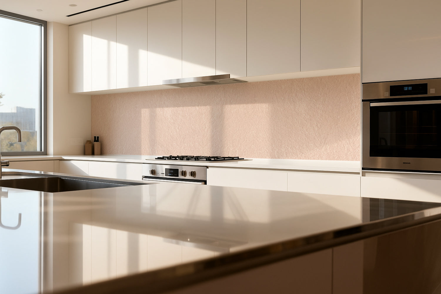 Küchenrückwand Betonoptik