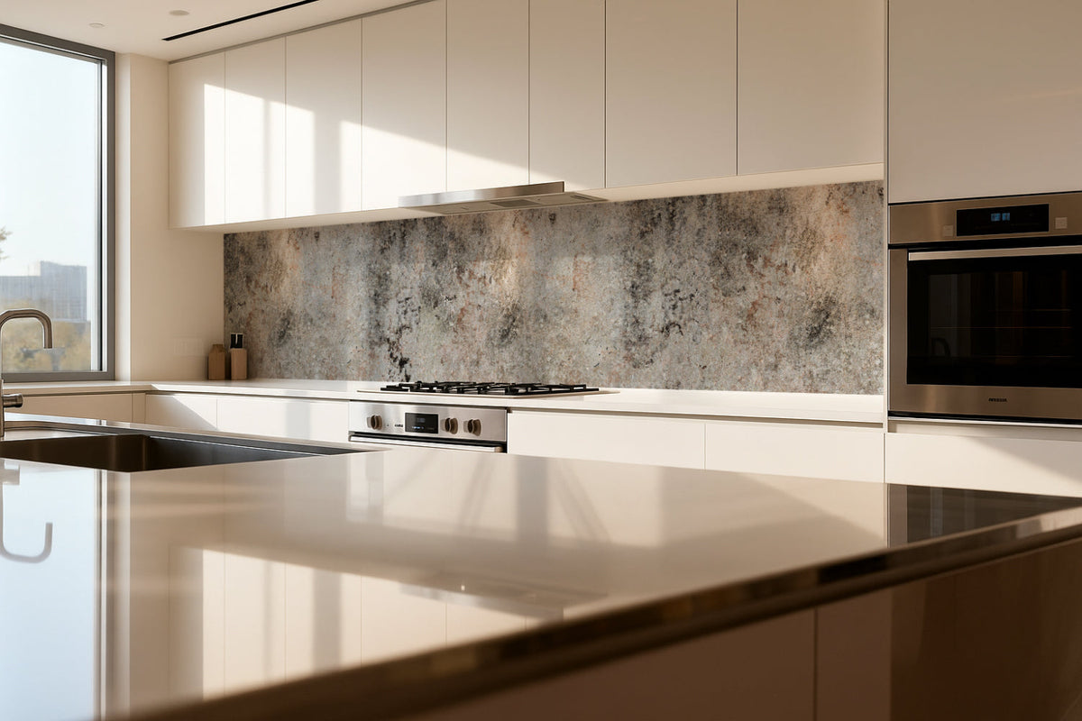 Küchenrückwand Betonoptik